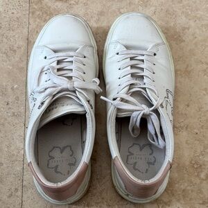 Ted Baker White and Pink Interior Shoes